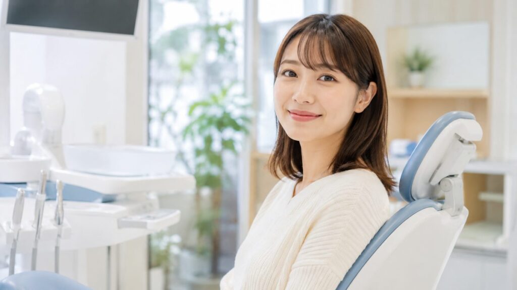 虫歯治療について安心して相談できる歯科医院の様子